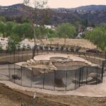 pool safety fence above ground