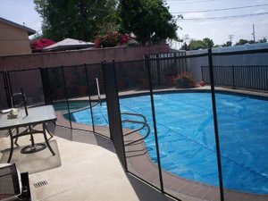 A mesh pool fence offer more flexibility and durability than other types of pool fences.