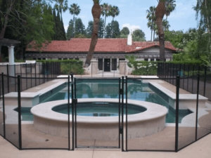 Mesh Interior Pool Fence