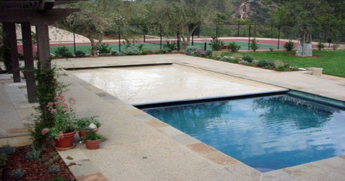 Top Retractable Pool Covers All Safe, Automatic Inground Pool Covers You Can Walk On Water
