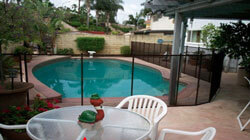 pool fence around inground pool