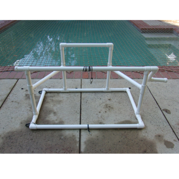 Pool Safety Net on Roller