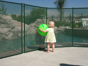 a pool fence for babies
