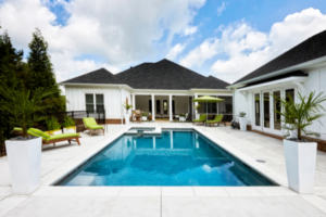 residential home with swimming pool