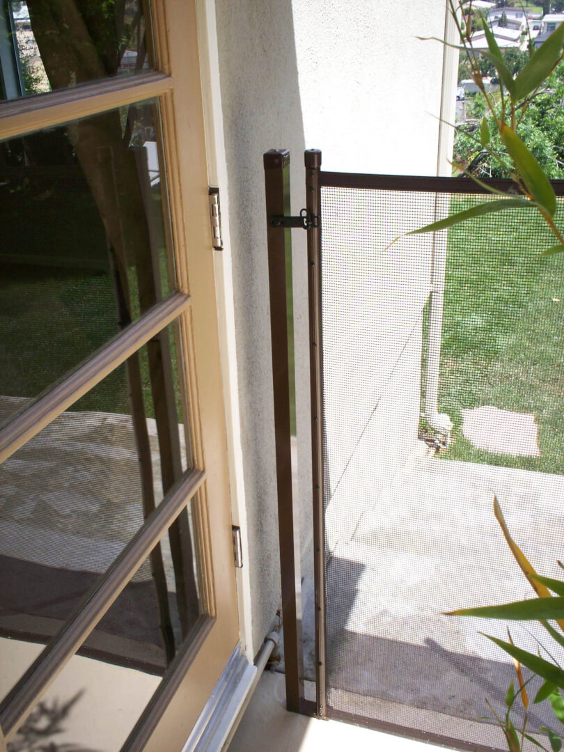 Rectangular Terminating Post Installed