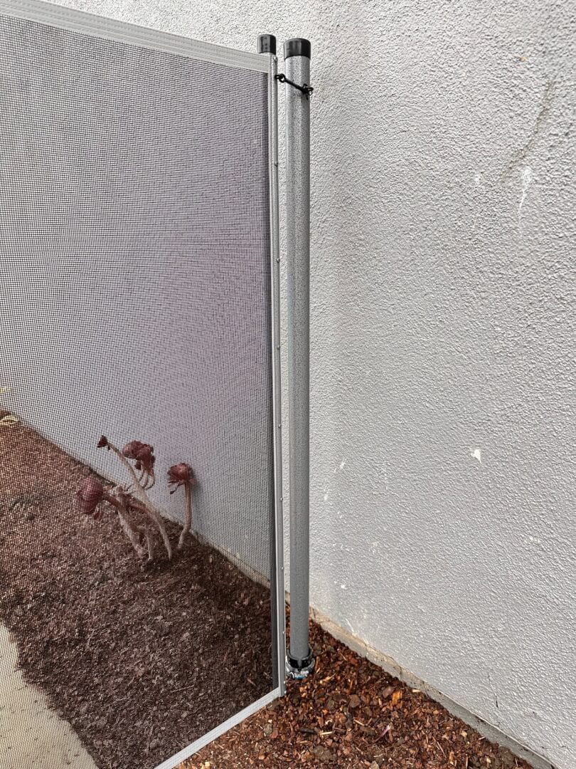 Round Terminating Post Installation