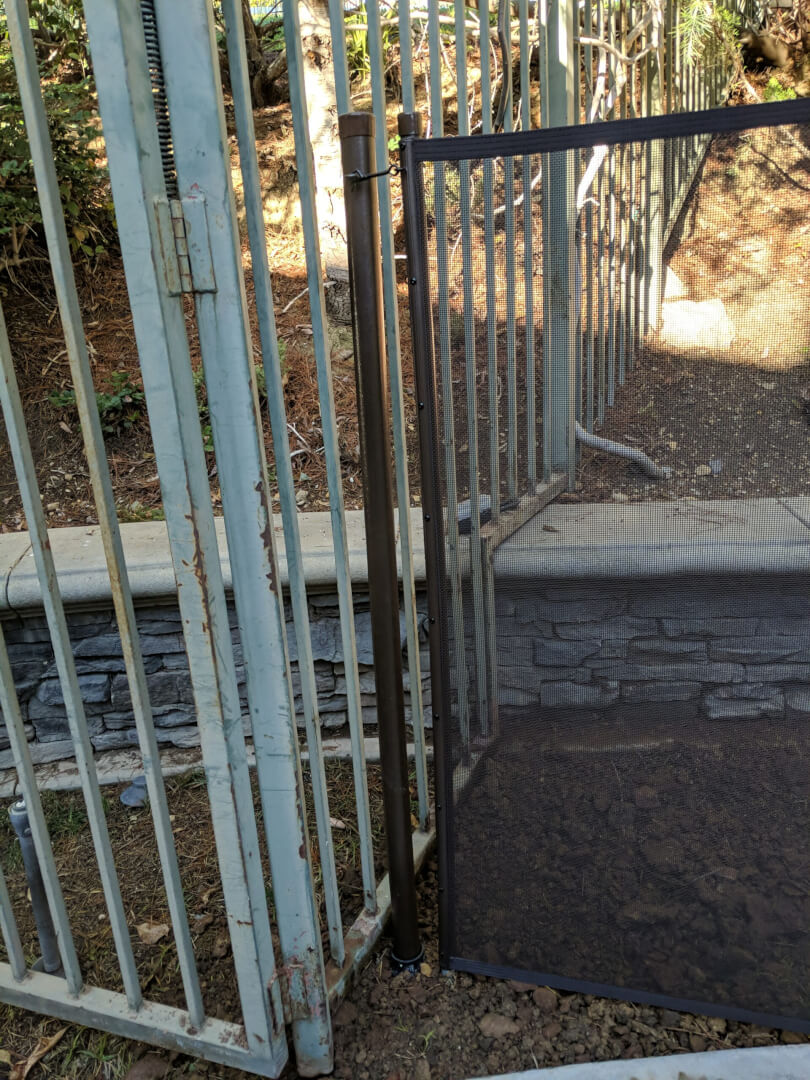Round Terminating Post Installation