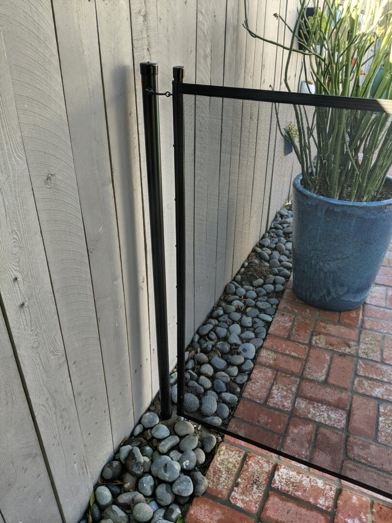 Round Terminating Post Installation