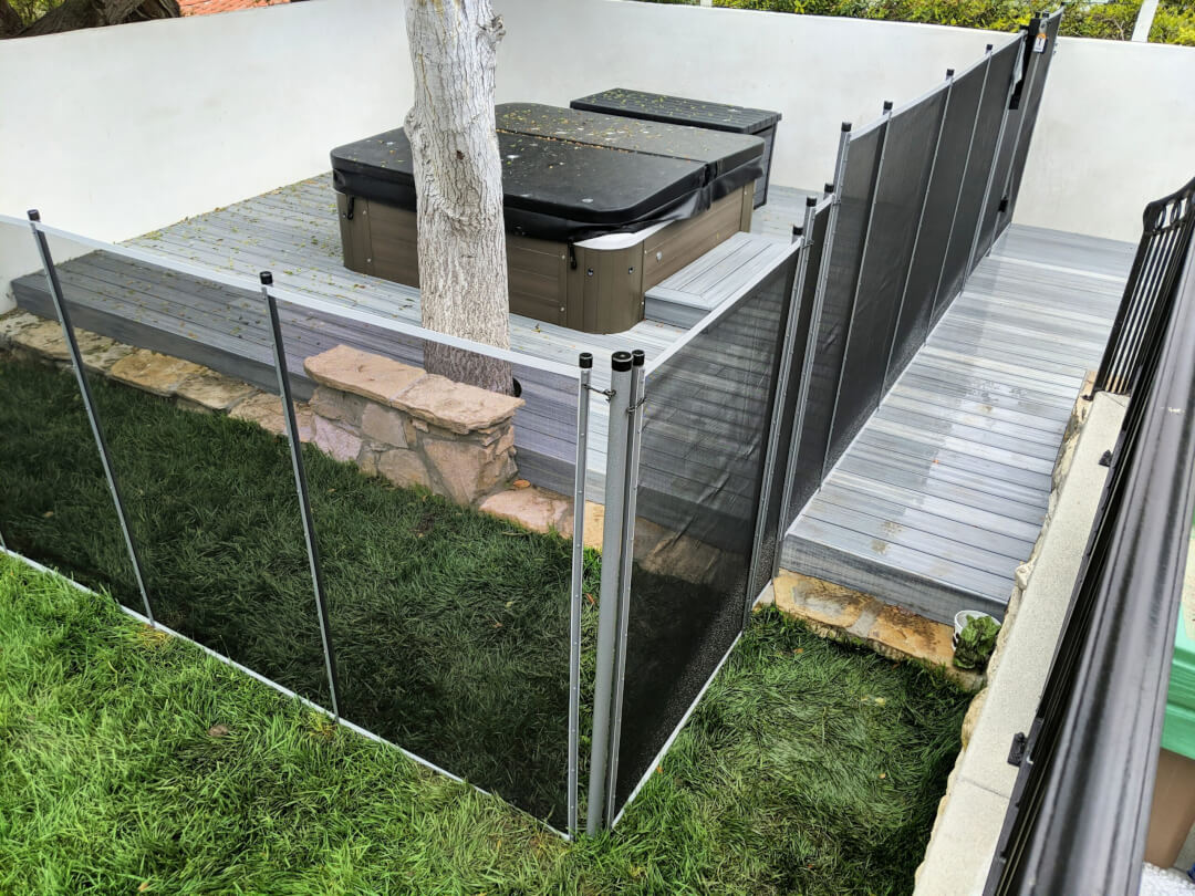 Round Terminating Post Installation