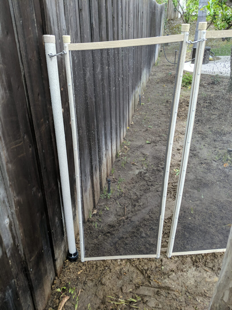 Round Terminating Post Installation