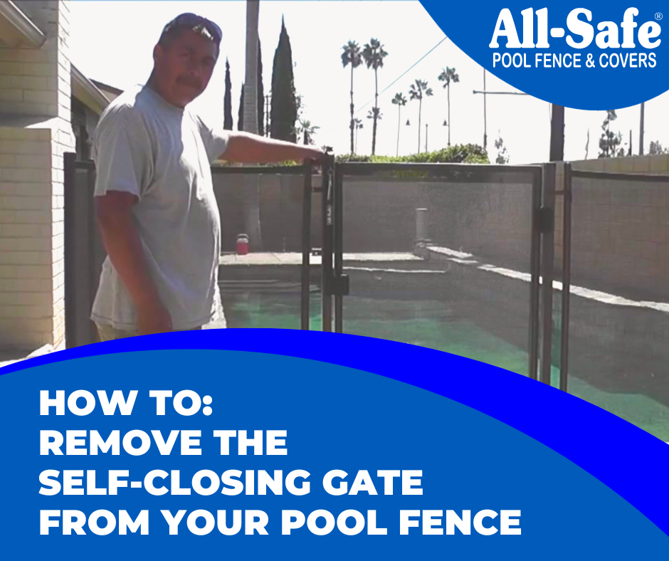 How to Remove the Self-Closing Gate from your Pool Fence