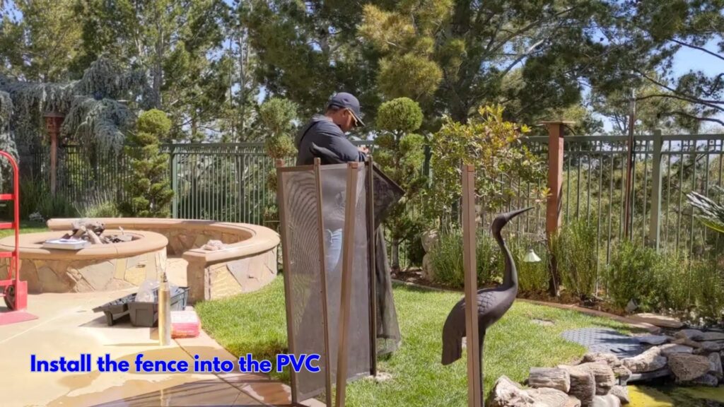 How To Install Your Pool Fence in Grass - Install the Fence