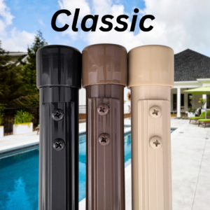 Classic Pool Fence Paint Finish