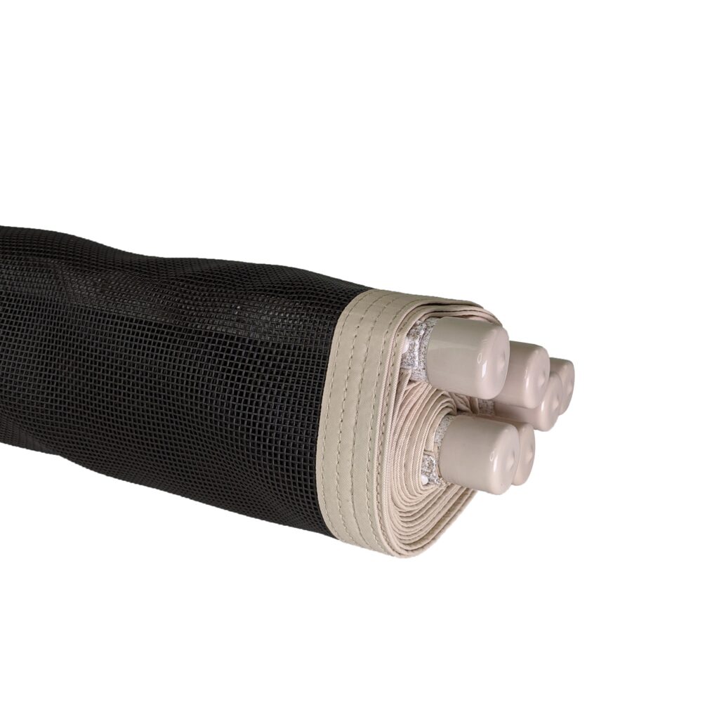 Malibu Tan/Brown Pool Fence Top of Fence View