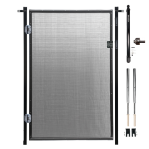 4ft Rectangular Post Gate Kit for Pool Fence Installation