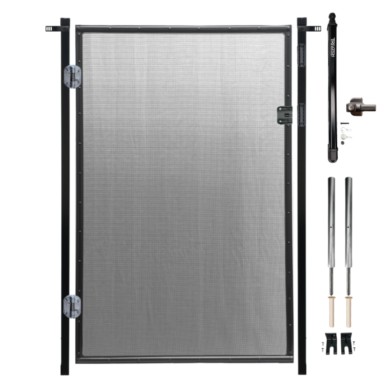 4ft Rectangular Post Gate Kit for Pool Fence Installation