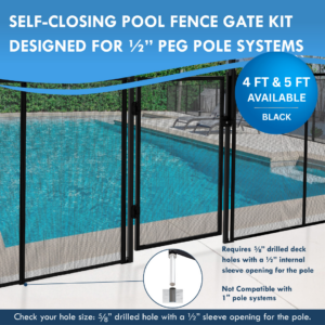 4ft & 5ft Pool Fence Gate Kits