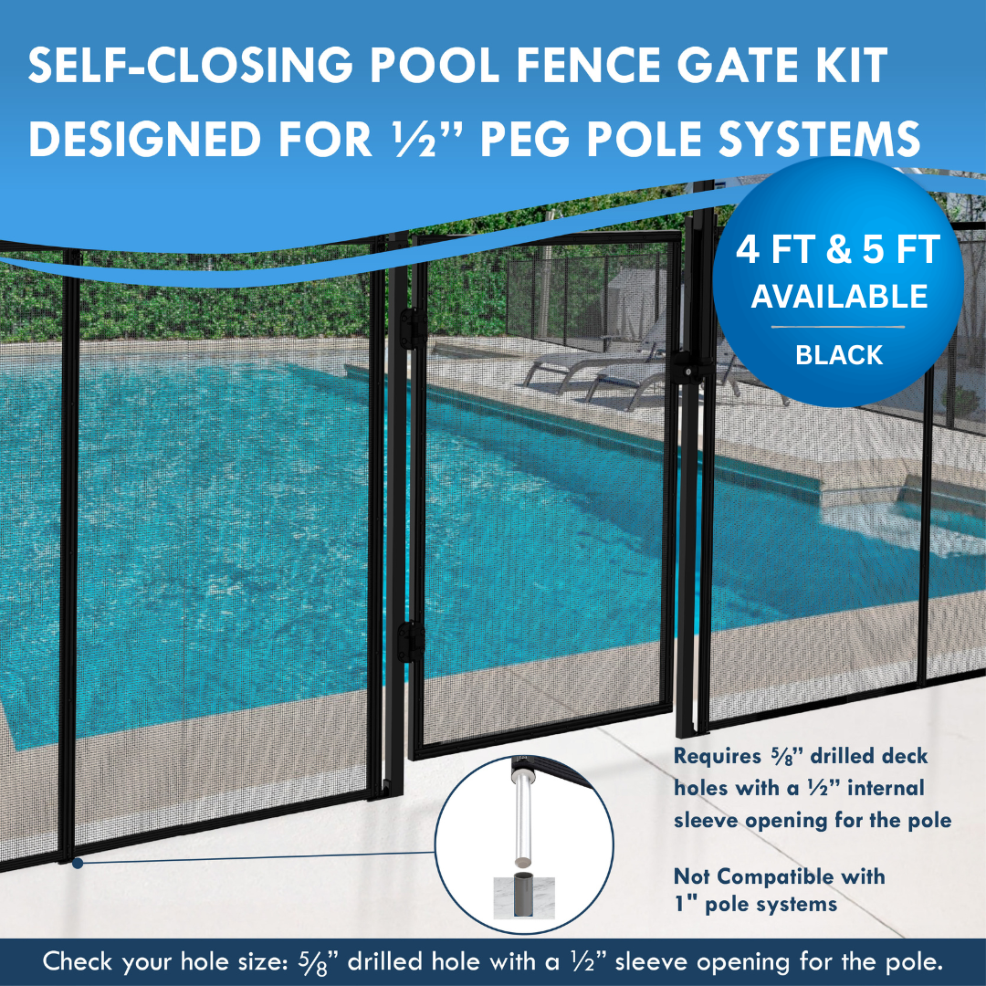 4ft & 5ft Pool Fence Gate Kits
