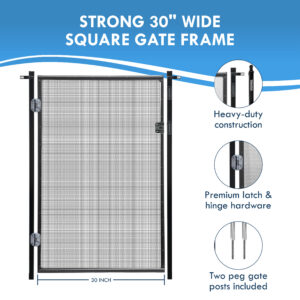 Pool Fence Gate Kit Frame Width