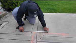 Pivot the tape measure
