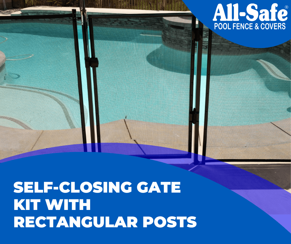 Self-Closing Gate Kit with Rectangular Posts Hero