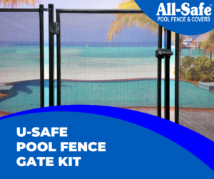 U Safe Pool Fence Gate Kit Hero Image