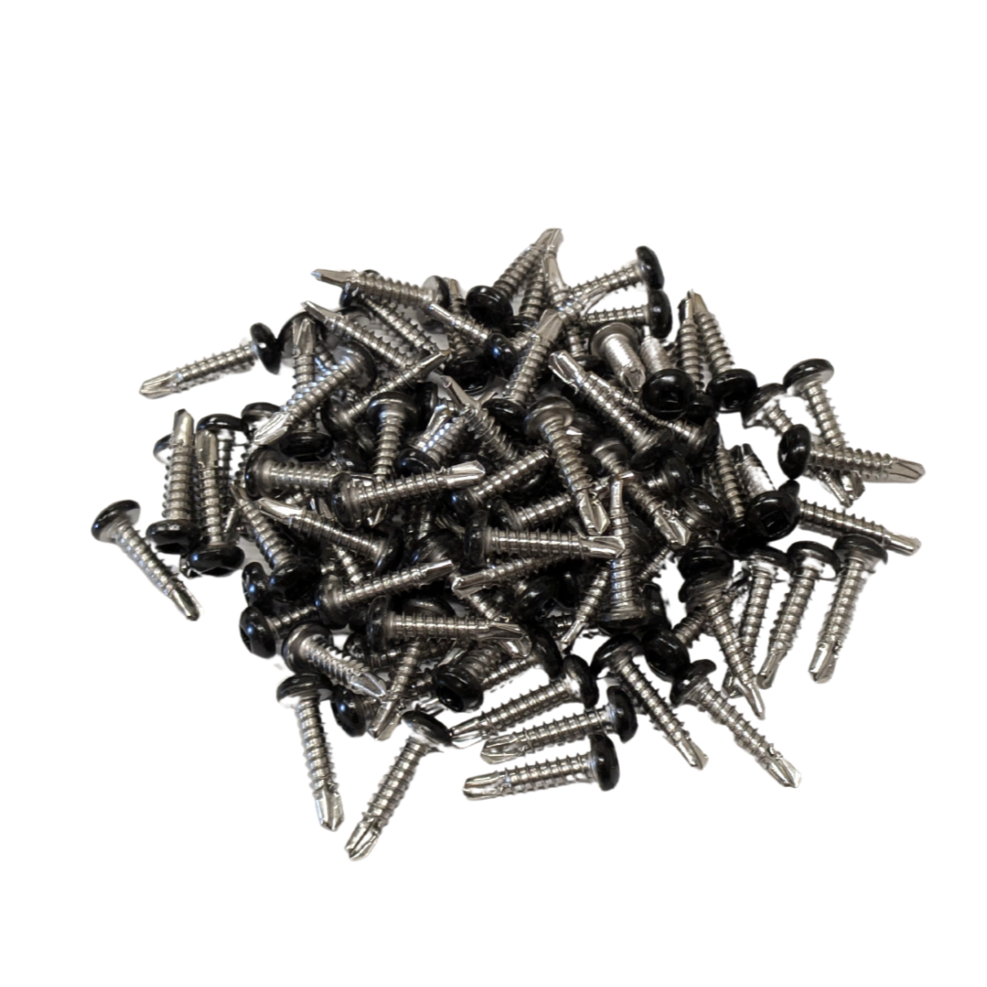 Black Screws - Qty 100