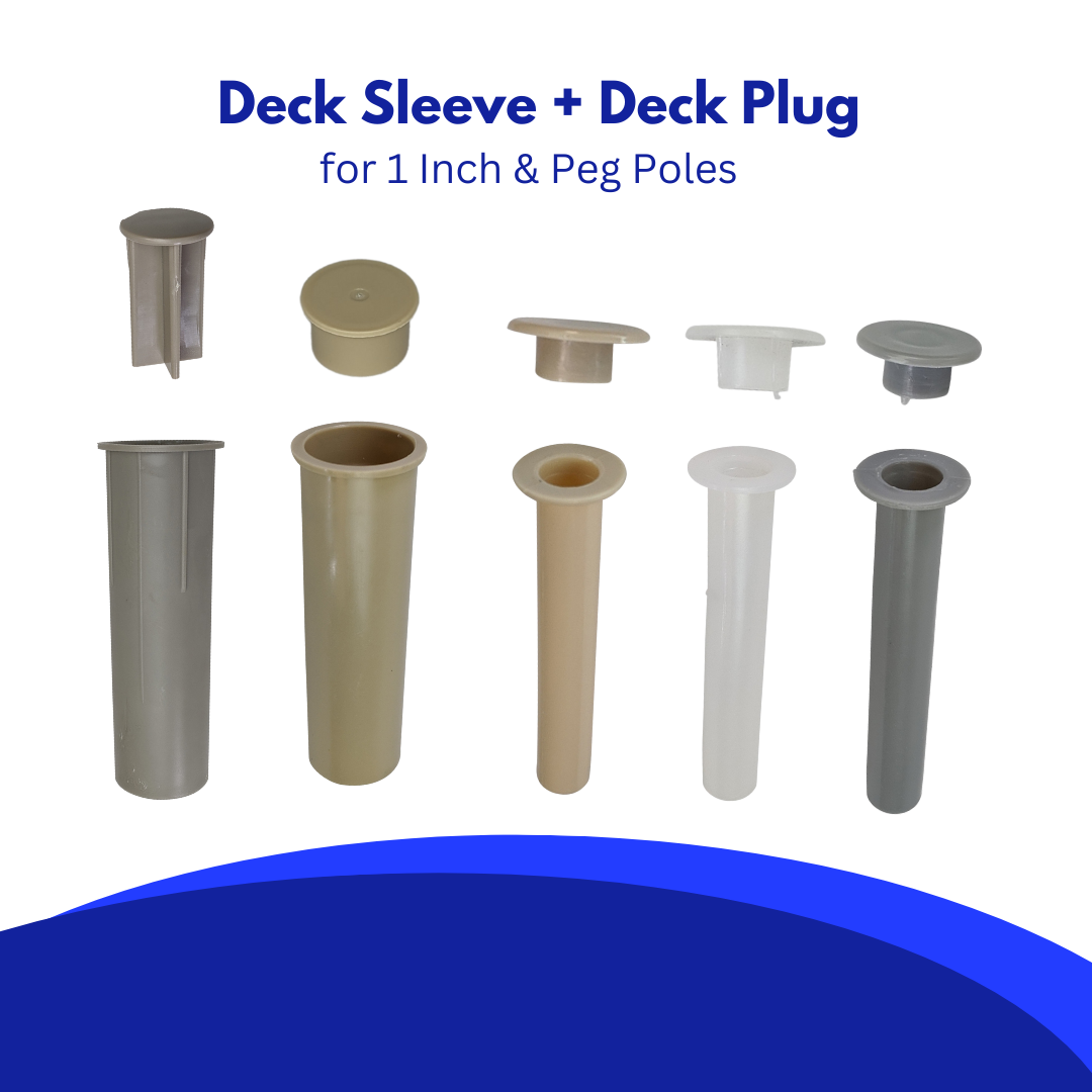 Deck Sleeve + Deck Plug options