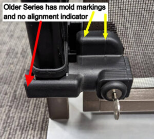 TriLatch markings to determine which version