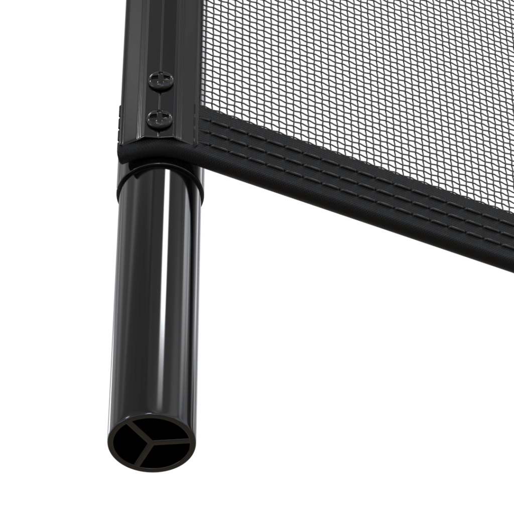 Combo E Black 1-Inch Pole Bottom