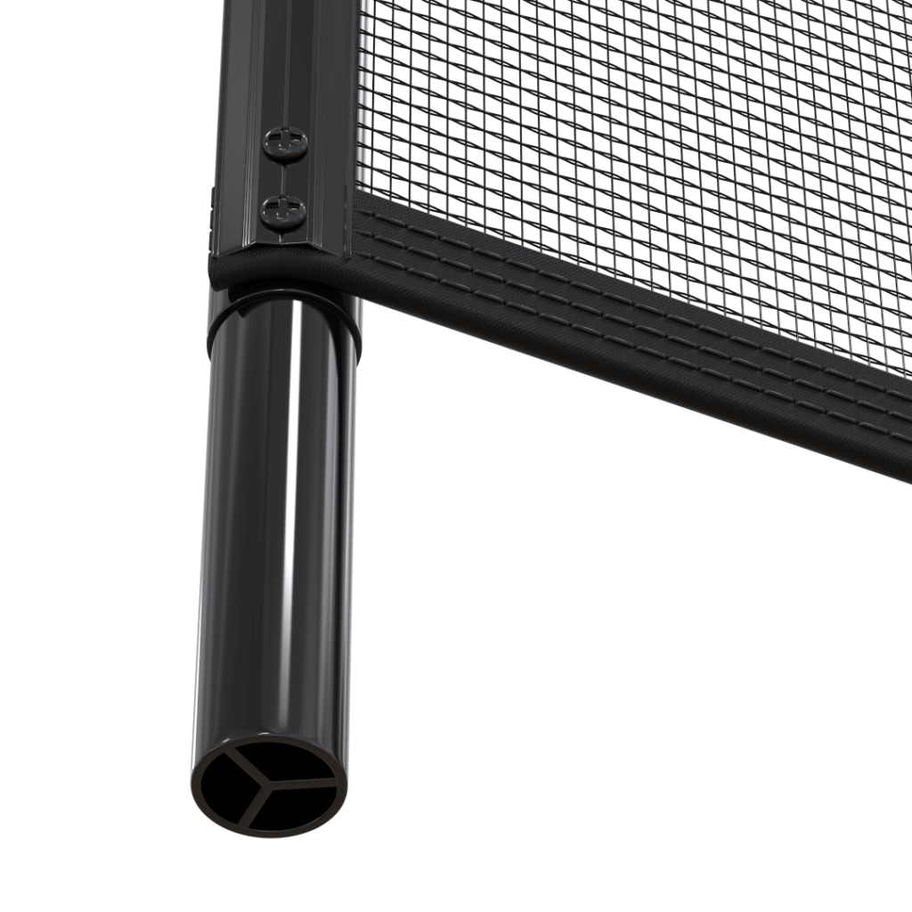 Pool Fence Sample Combo H Black