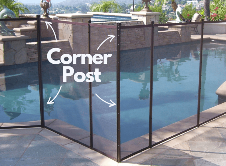 Pool Fence Corner Post