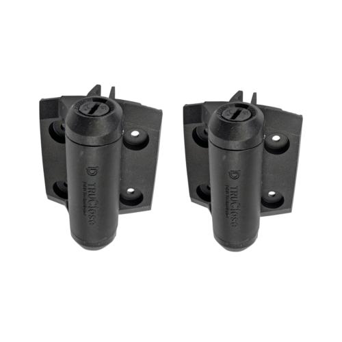 D&D Technologies - TruClose Gate Hinges Black