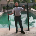 Pool Fence Self-Closing Gate Kit is fully removable