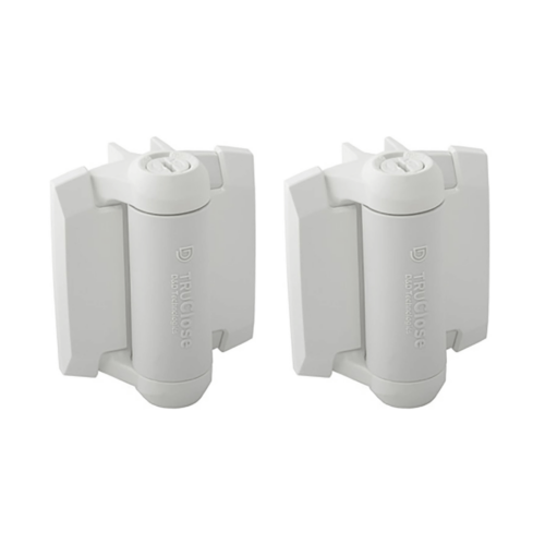 D&D TruClose Gate Hinges - Set of 2 White