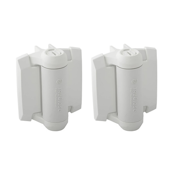 D&D TruClose Gate Hinges - Set of 2 White