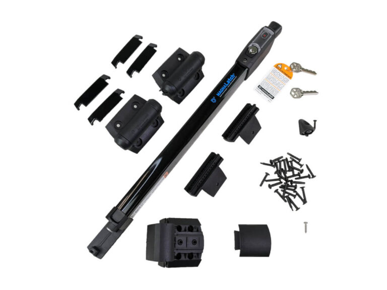 Magnalatch Gate Latch & Hinge Kit - D&D Technologies (Black)
