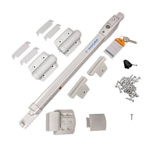 S3 Magnalatch Gate Latch & Hinge Kit - D&D Technologies (White)
