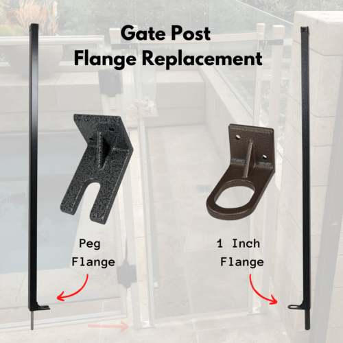 Gate Post Flange Replacement