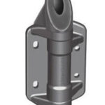 Gate Hinge Safety Cap - Black