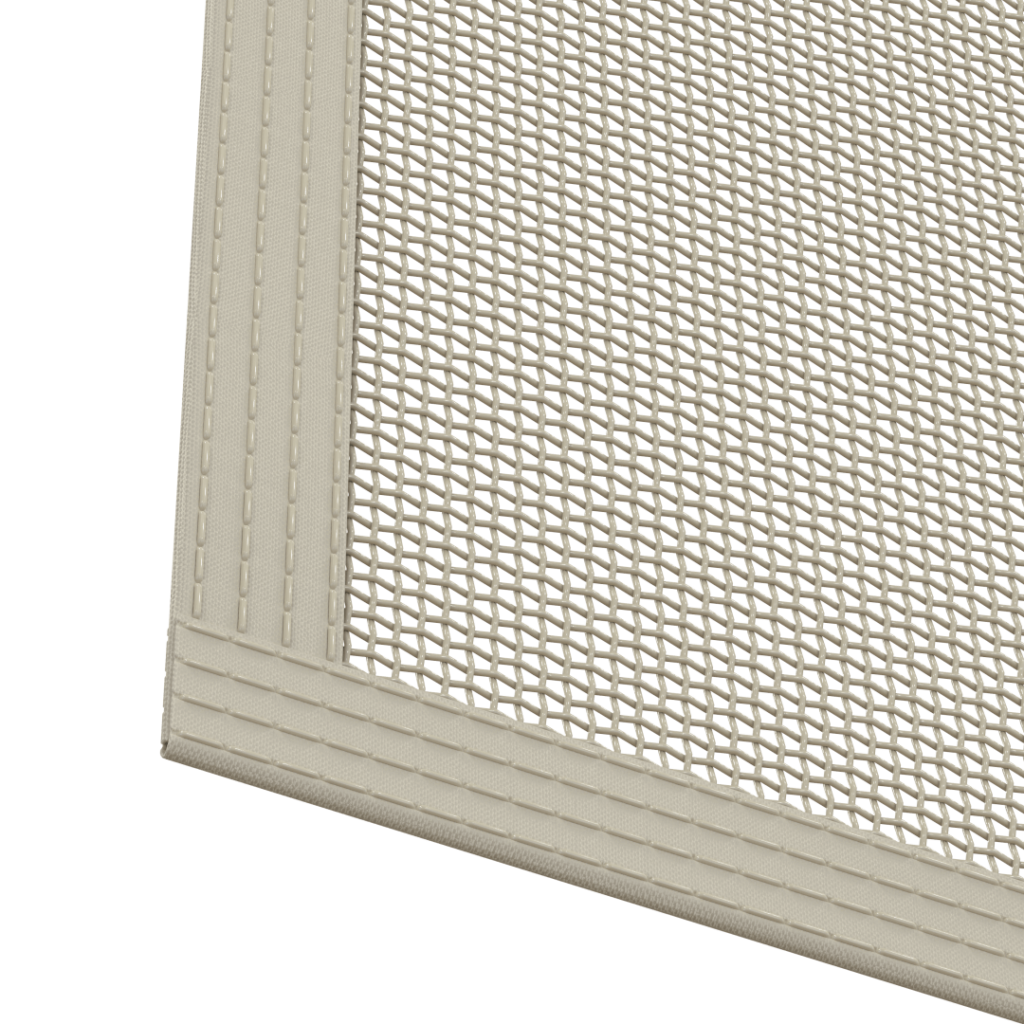 Malibu Tan 4ft Gate Mesh Close View