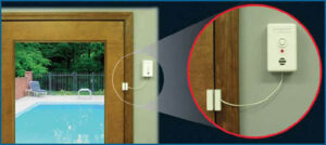 Poolguard Door Alarm (Model: DAPT-2) Installed