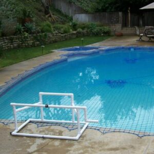 Safety Net Storage Roller next to Safety Net