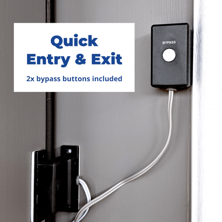 Alarm Bypass Button - installed