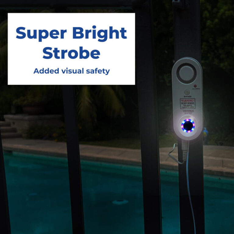 Techkno Pool Alarm Super Bright Strobe