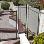 Step Pole Black w/ Wall Attachment