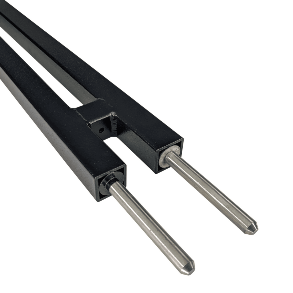 Gate Post Square - Ultra Black Peg Post