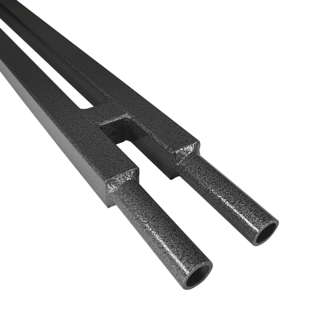 Gate Post Square - Ultra Gray 1 Inch Post