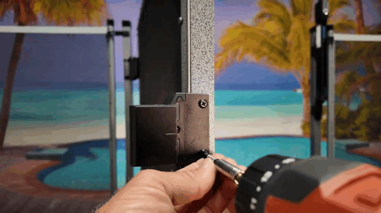 Removing first 2 screws to remove striker body
