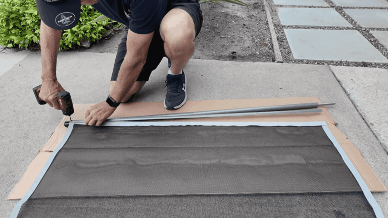 Attach Molding to Top of Pole
